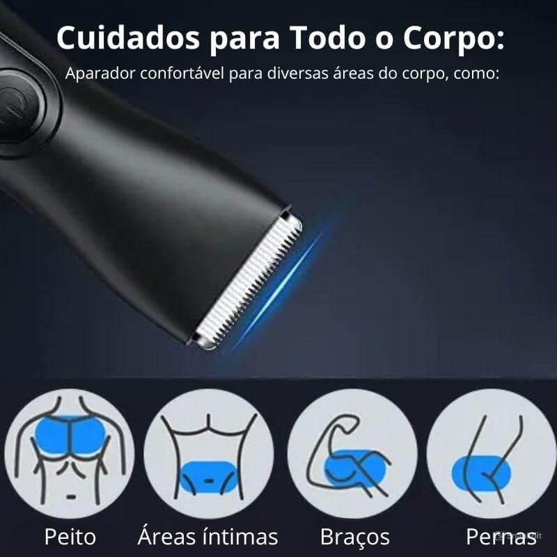 ShavePro™ Intimus - Aparador de Pelos a Prova d' Água Compacto