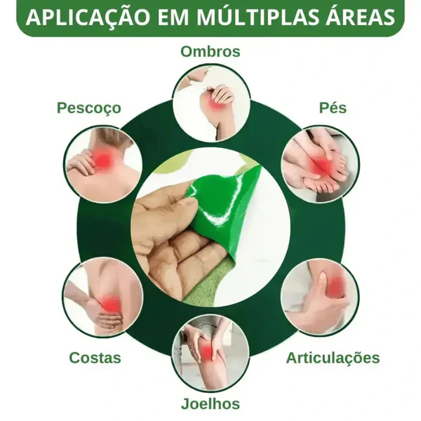 KneeLive™ - Adesivo para Dor e Alívio