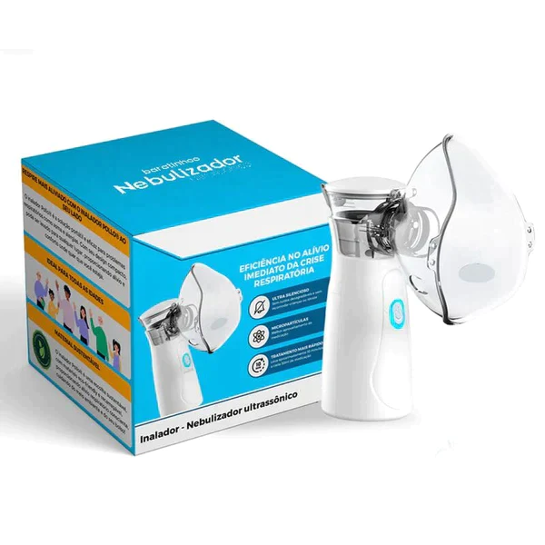 Mini Inalador Nebulizador Portátil - Ultra Silencioso