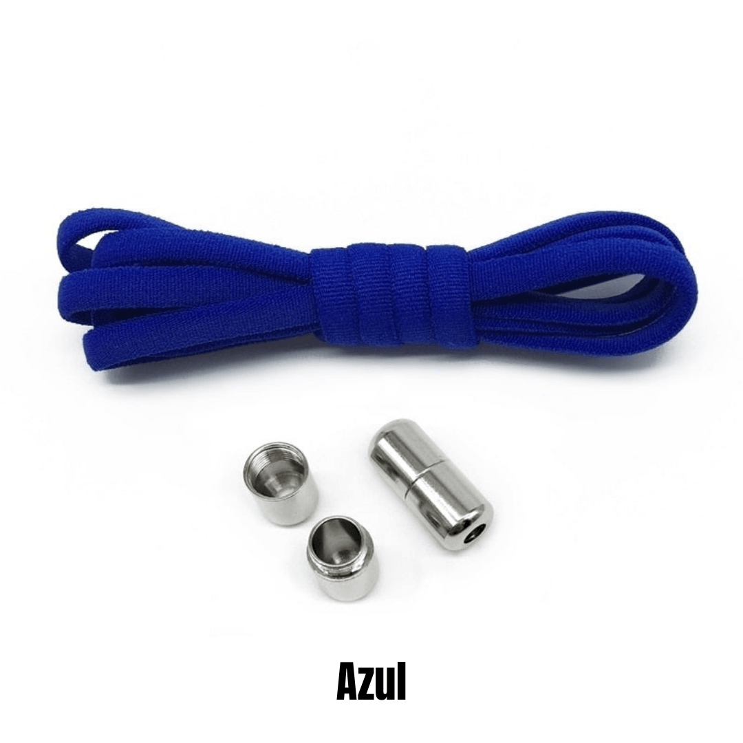 Cadarço Elástico - CLOSE METAL - Cadarço com fechadura de Metal - Produtosmais_Brasil