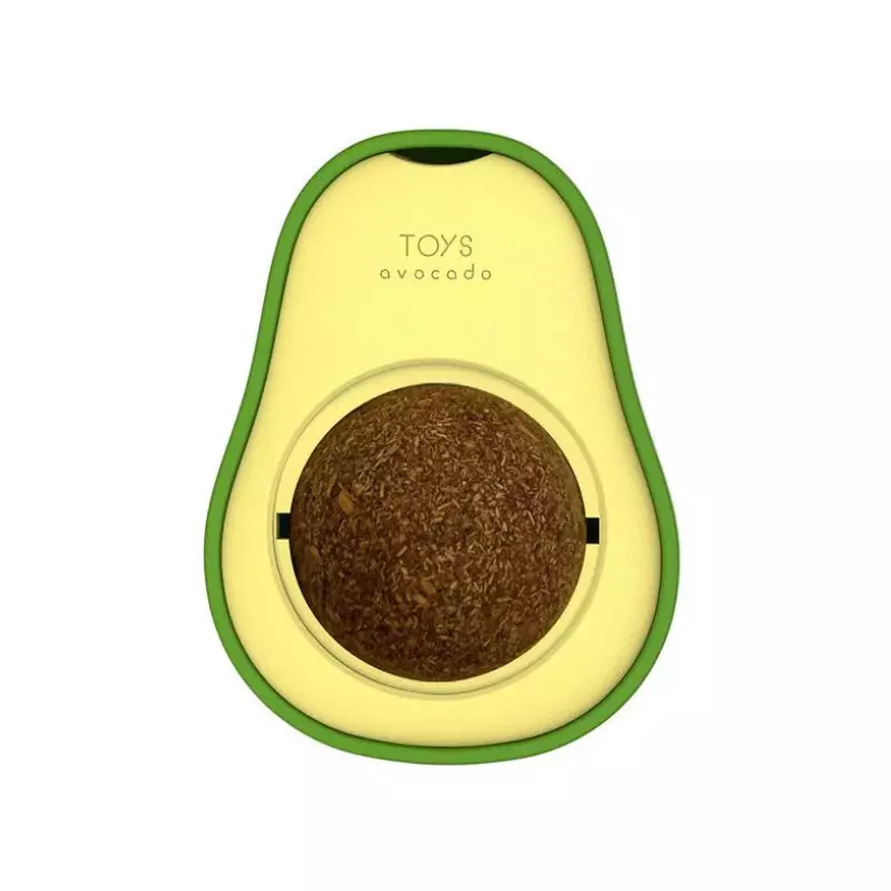 Brinquedo Abacate para Gatos - AbaCat com Catnip