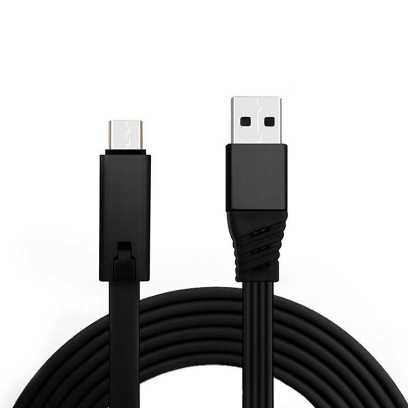 Cabo Indestrutível - 1,5M cabo de carregador Produtosmais_Brasil Preto Micro USB
