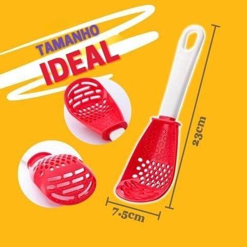 Colher Multifuncional 6 em 1 Utensílios para cozinha Produtosmais_Brasil