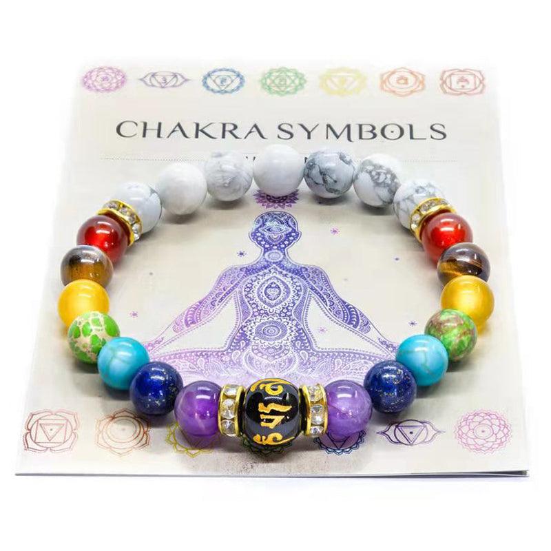 Pulseira de Energia dos Chakras Pulseiras Produtosmais_Brasil Chakra 2