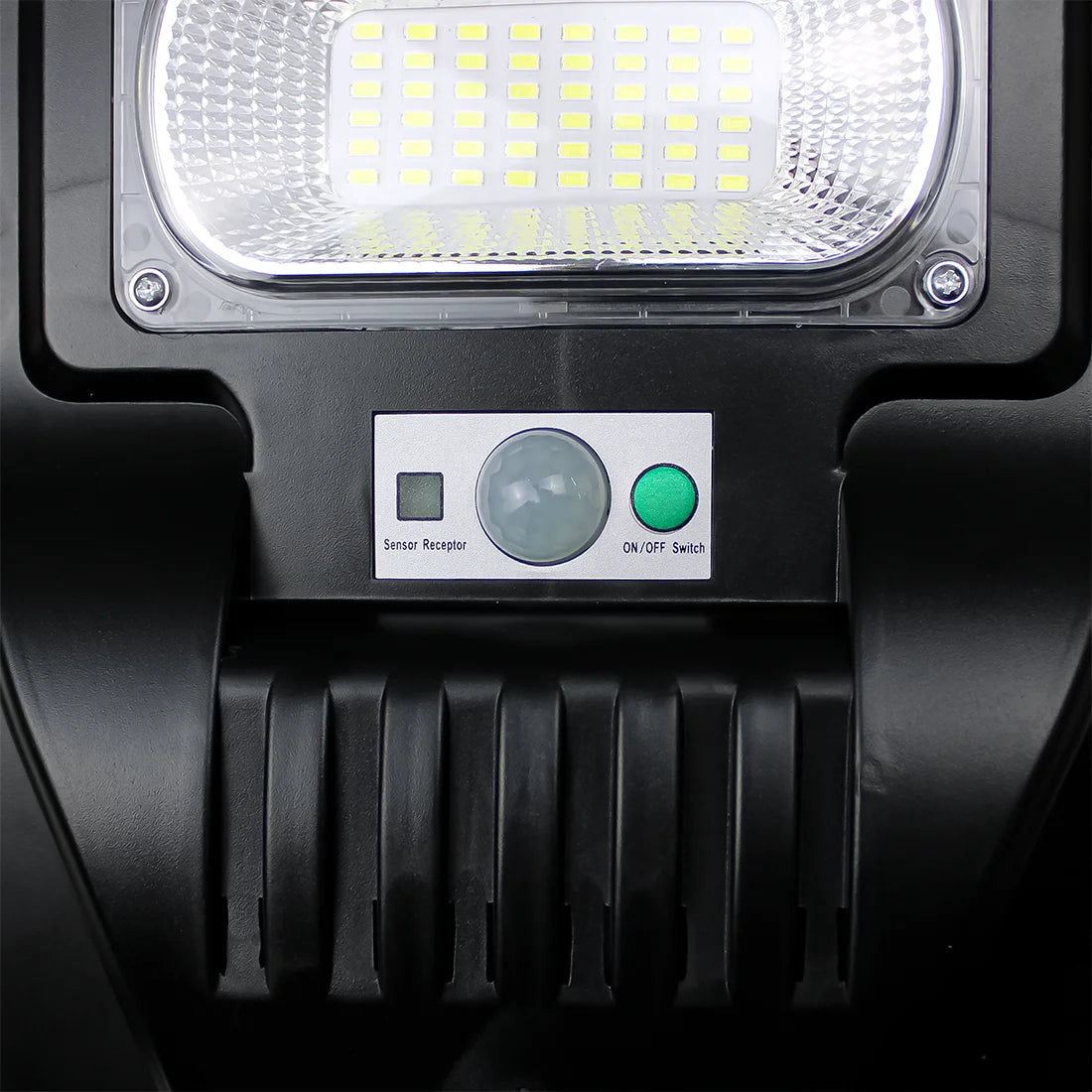 Luminária LED Solar para Chácaras, Quintal, Comércio e Ruas - Parede ou Poste