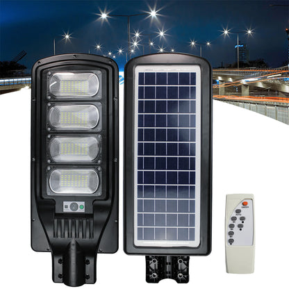 Luminária LED Solar para Chácaras, Quintal, Comércio e Ruas - Parede ou Poste