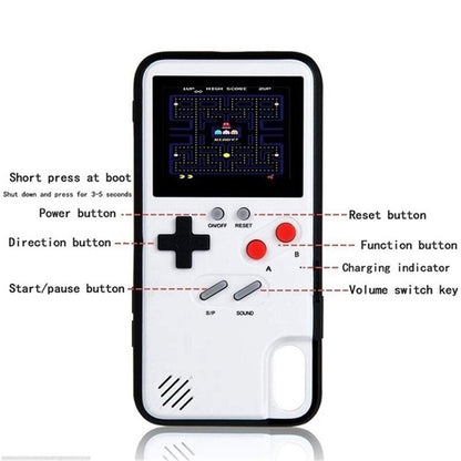 Capa de iPhone RetroCase® com MAIS DE 30 JOGOS nostálgicos + CABO USB DE BRINDE!