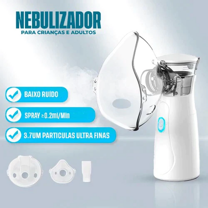 Mini Inalador Nebulizador Portátil - Ultra Silencioso