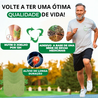 KneeLive™ - Adesivo para Dor e Alívio
