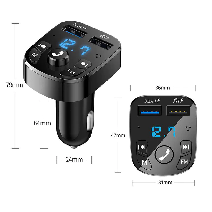 Adaptador de Som Bluetooth Automotivo - Transmissor