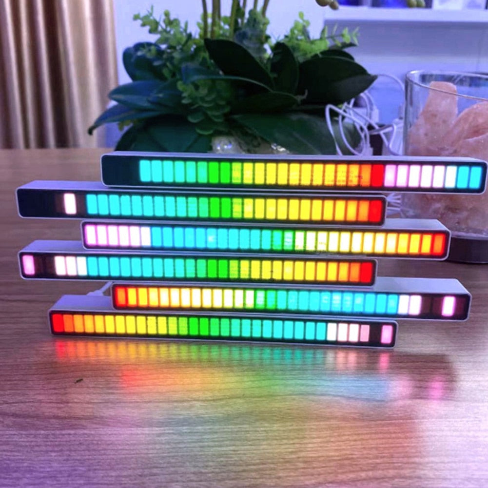 LED Music portátil - Captador de som no ritmo da música