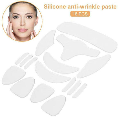 ADESIVOS DE SILICONE ANTI RUGAS E LINHAS DE EXPRESSÃO