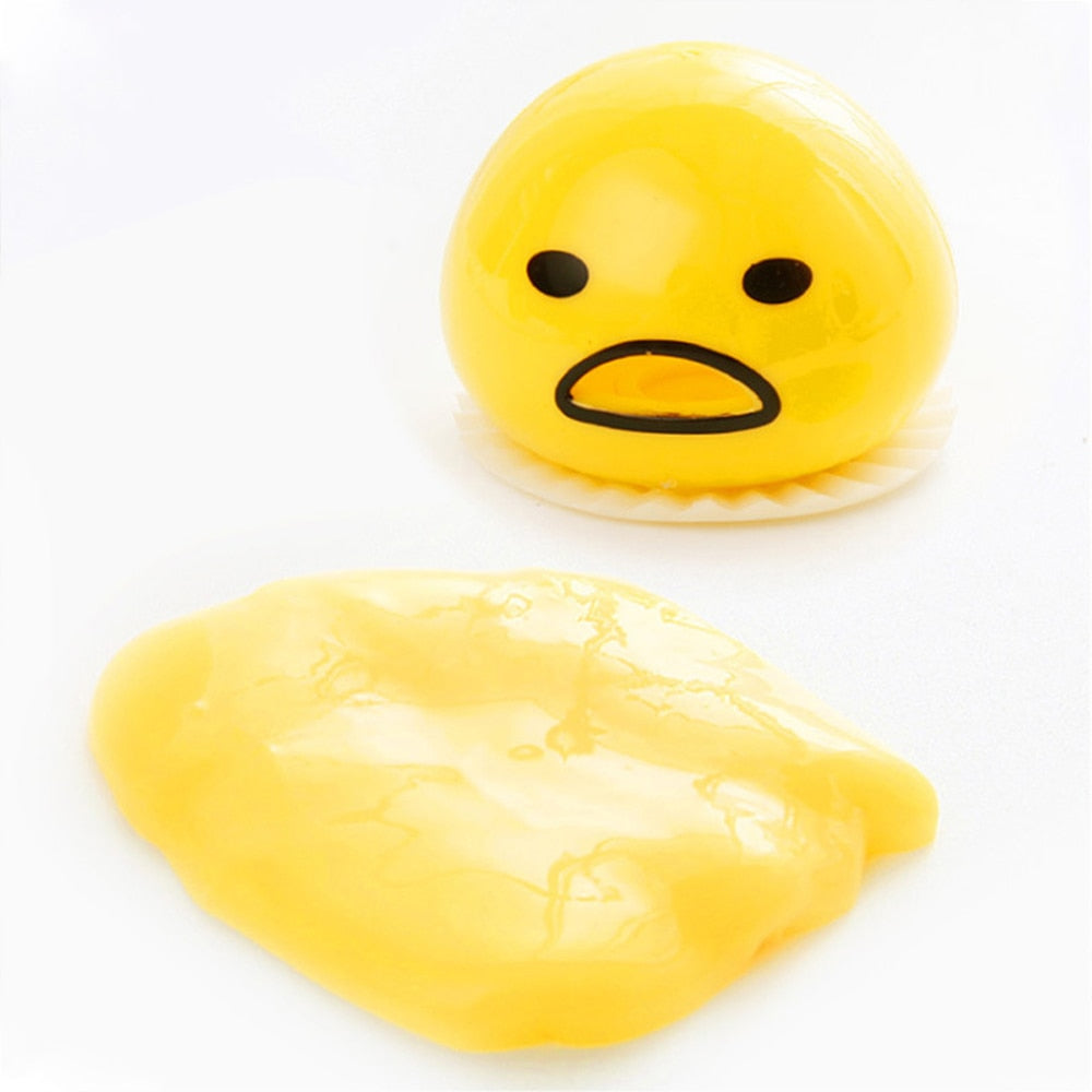 Slime Amarelo Anti-Estresse - PuKing Ball