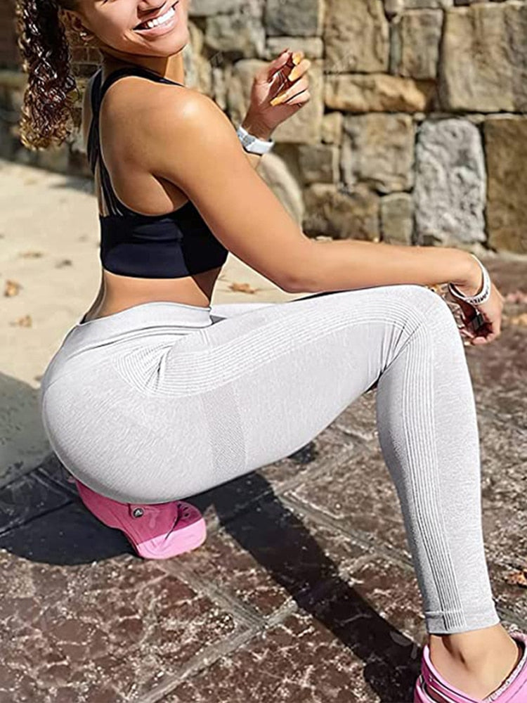 Calça Legging Levanta Bumbum Cós Alto Anti-Celulite