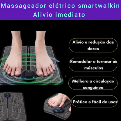 Massageador SmartWalkin Alívio Imediato Recarregável