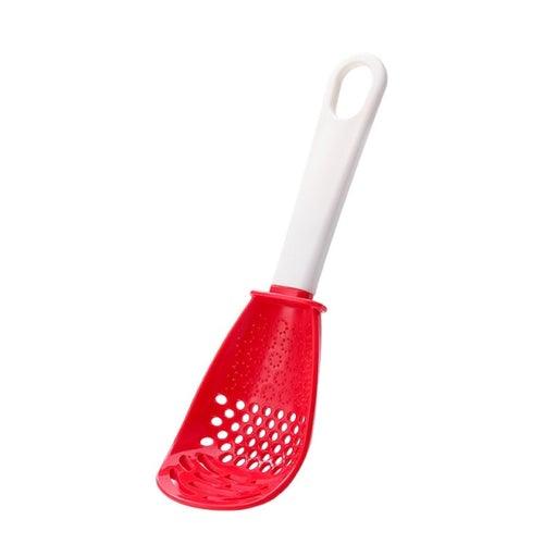 Colher Multifuncional 6 em 1 Utensílios para cozinha Produtosmais_Brasil Vermelho 