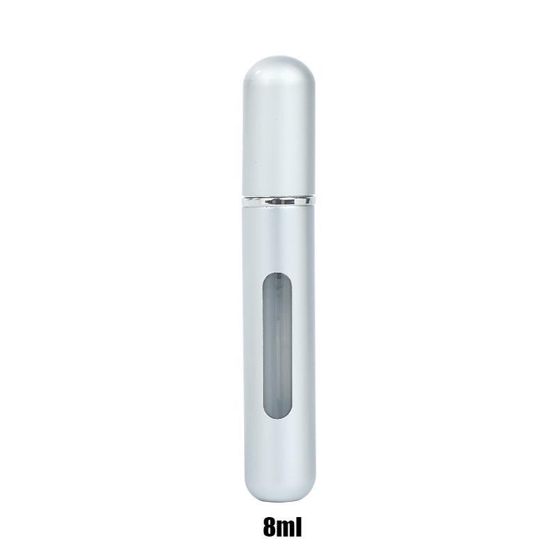 Mini Spray de Perfume - Portátil - 8ml recarregável Cosmetico Produtosmais_Brasil Prata Fosco 